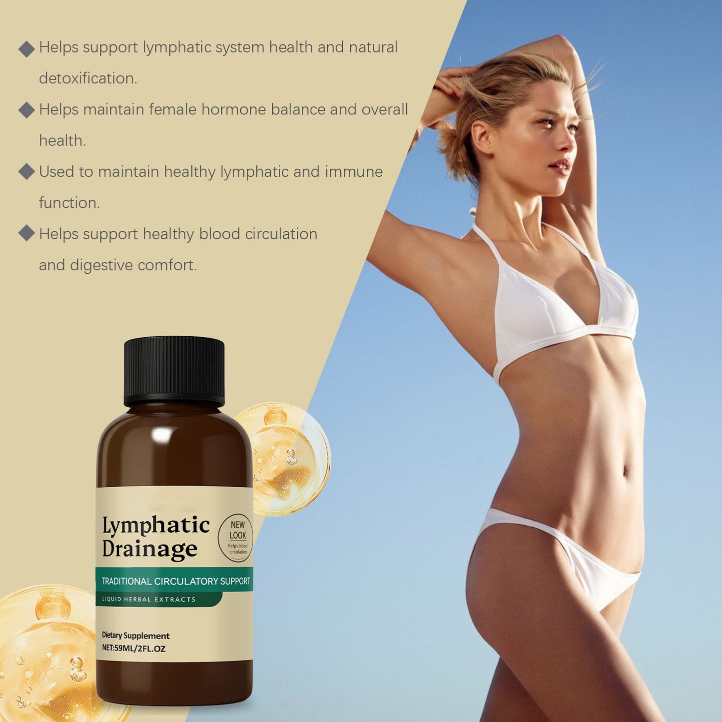 🏆Flash Sale⚡ 50K+ SOLD! Almost Gone-💥🏆#1 Lymphatic Drainage Supplement-CCC8
