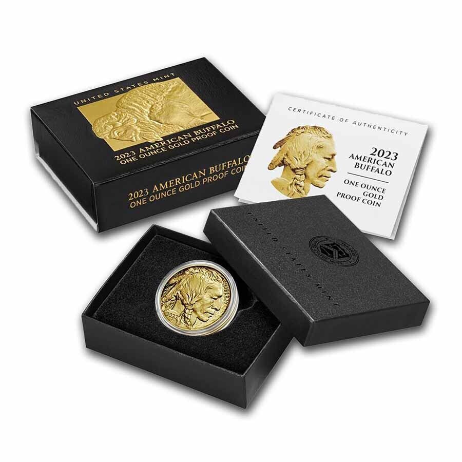 Certified by PCGS! Last 20 sets!!! American Gold Buffalo 1 oz $50 - BU Coin🦬 | A True American Classic-ABB8