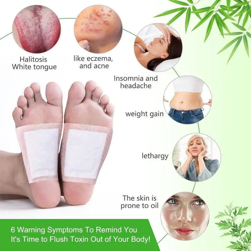 🏆#1 Best Seller⏰Flash Sale✨Natural Herbal Foot Detox Patches-ABB8