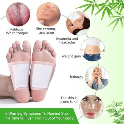 🏆#1 Best Seller⏰Flash Sale✨Natural Herbal Foot Detox Patches-ABB8