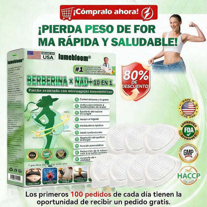 𝑻𝒊𝒆𝒏𝒅𝒂 𝑶𝒇𝒊𝒄𝒊𝒂𝒍|𝐥𝐮𝐦𝐞𝐛𝐥𝐨𝐨𝐦® 𝑵𝑨𝑫+ 10-𝒆𝒏-1 𝑨𝒗𝒂𝒏𝒛𝒂𝒅𝒐 𝑵𝒂𝒏𝒐 𝒅𝒆 𝑴𝒊𝒄𝒓𝒐𝒏𝒂𝒍𝒈𝒂 𝑷𝒂𝒓𝒄𝒉𝒆 (𝑺𝒐𝒍𝒐 𝒖𝒏𝒂 𝒗𝒆𝒛 𝒂𝒍 𝒅𝒊́𝒂) 𝑷𝒂𝒓𝒂 𝒍𝒂 𝒐𝒃𝒆𝒔𝒊𝒅𝒂𝒅, 𝑷𝒊𝒆𝒍 𝑭𝒍𝒂𝒄𝒊𝒅𝒂, 𝒅𝒊𝒂𝒃𝒆𝒕𝒆𝒔, 𝒂𝒑𝒏𝒆𝒂 𝒅𝒆𝒍 𝒔𝒖𝒆𝒏̃𝒐, 𝒑𝒓𝒐𝒃𝒍𝒆𝒎𝒂𝒔 𝒂𝒓𝒕𝒊𝒄𝒖𝒍𝒂𝒓𝒆𝒔, 𝒚 𝒎𝒖𝒄𝒉𝒐 𝒎𝒂́𝒔-GD