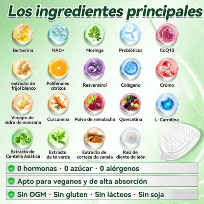 𝑻𝒊𝒆𝒏𝒅𝒂 𝑶𝒇𝒊𝒄𝒊𝒂𝒍|𝐥𝐮𝐦𝐞𝐛𝐥𝐨𝐨𝐦® 𝑵𝑨𝑫+ 10-𝒆𝒏-1 𝑨𝒗𝒂𝒏𝒛𝒂𝒅𝒐 𝑵𝒂𝒏𝒐 𝒅𝒆 𝑴𝒊𝒄𝒓𝒐𝒏𝒂𝒍𝒈𝒂 𝑷𝒂𝒓𝒄𝒉𝒆 (𝑺𝒐𝒍𝒐 𝒖𝒏𝒂 𝒗𝒆𝒛 𝒂𝒍 𝒅𝒊́𝒂) 𝑷𝒂𝒓𝒂 𝒍𝒂 𝒐𝒃𝒆𝒔𝒊𝒅𝒂𝒅, 𝑷𝒊𝒆𝒍 𝑭𝒍𝒂𝒄𝒊𝒅𝒂, 𝒅𝒊𝒂𝒃𝒆𝒕𝒆𝒔, 𝒂𝒑𝒏𝒆𝒂 𝒅𝒆𝒍 𝒔𝒖𝒆𝒏̃𝒐, 𝒑𝒓𝒐𝒃𝒍𝒆𝒎𝒂𝒔 𝒂𝒓𝒕𝒊𝒄𝒖𝒍𝒂𝒓𝒆𝒔, 𝒚 𝒎𝒖𝒄𝒉𝒐 𝒎𝒂́𝒔-GD