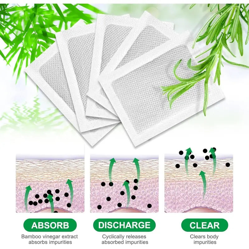 🏆#1 Best Seller⏰Flash Sale✨Natural Herbal Foot Detox Patches-ABB8