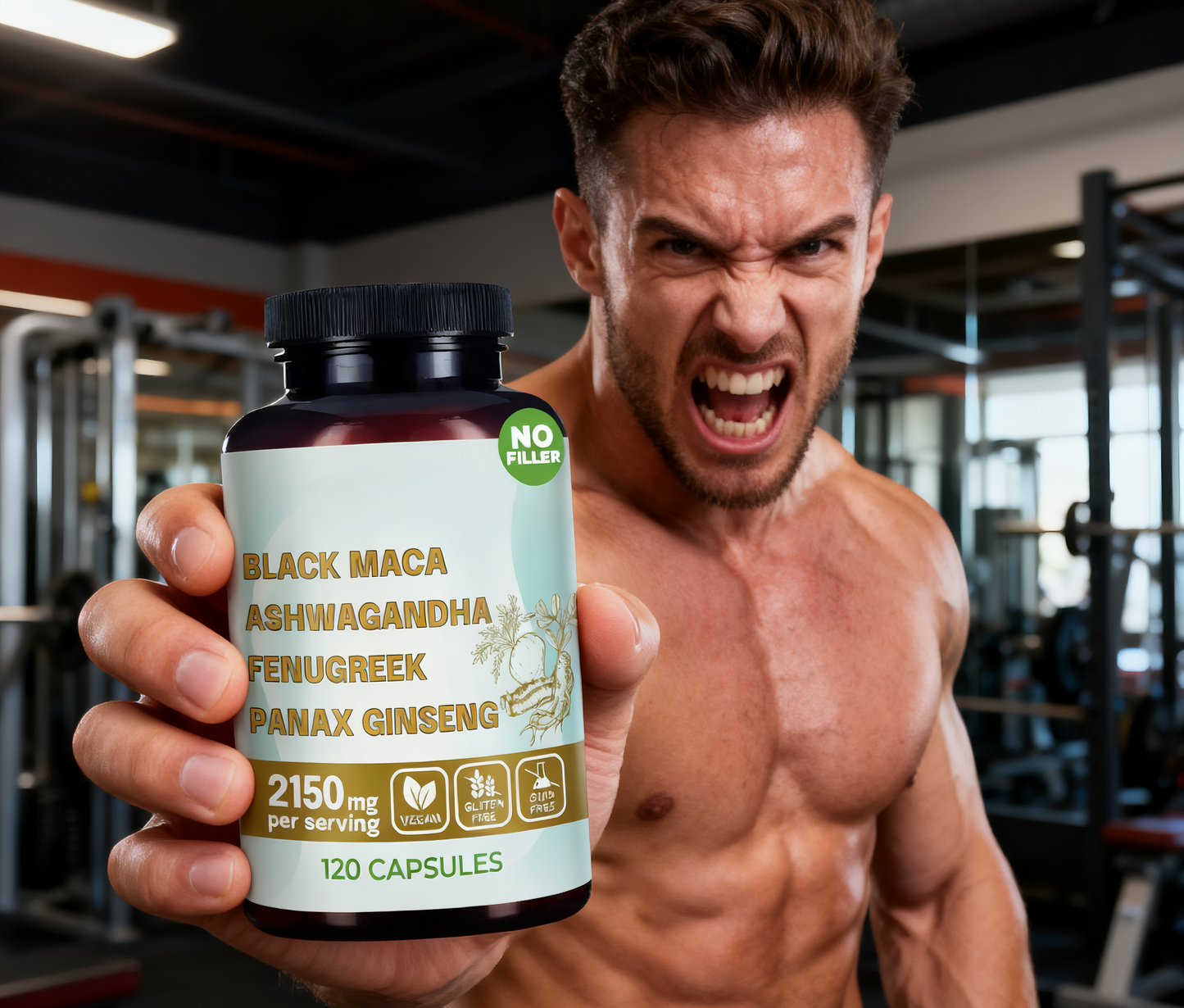 🏆Flash Sale⚡ 100K+ SOLD! Almost Gone-💥🏆#1 Organic Black Maca Root-CCC8
