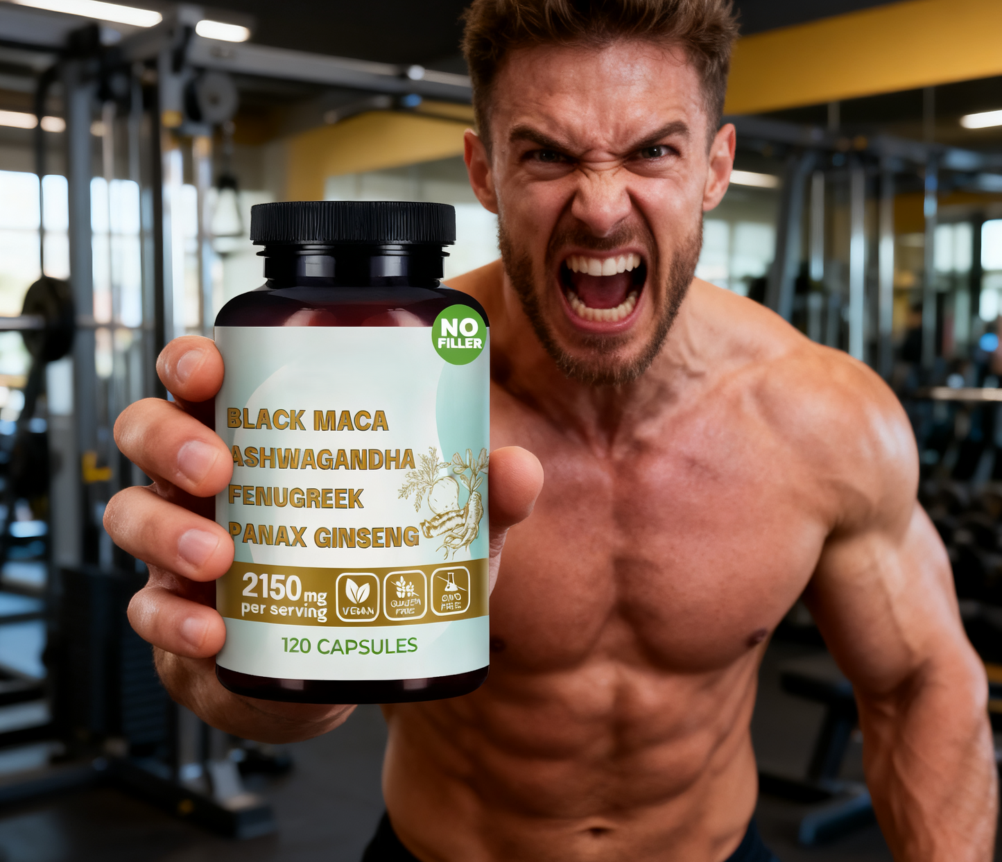 🏆Flash Sale⚡ 100K+ SOLD! Almost Gone-💥🏆#1 Organic Black Maca Root-CCC8