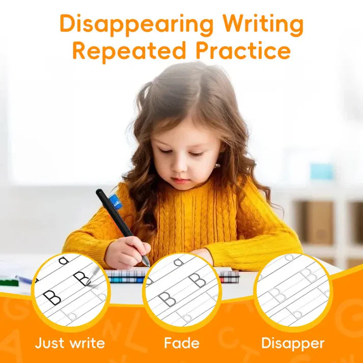 NileSands Reusable Grooved Handwriting Workbook for Kids-W18