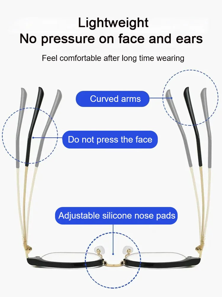 🔥Hot Sale🔥✨Ultra Light Anti Blue Presbyopic Glasses-W18